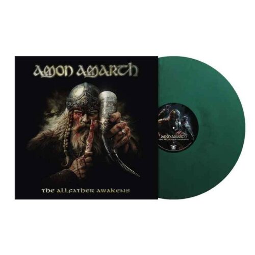 AMON AMARTH - The Allfather Awakens LP, Vinilo Oden's Hunt Green Marble