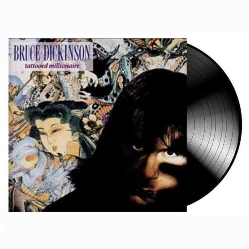 BRUCE DICKINSON - Tattooed Millionaire LP, Vinilo Negro